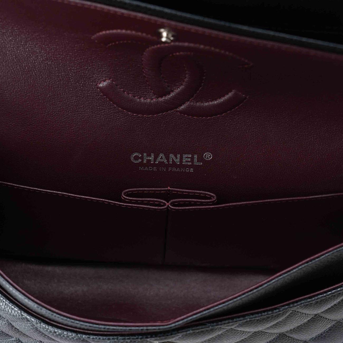 CHANEL(USED)샤넬 A01112 캐비어 클래식 미듐 플랩백